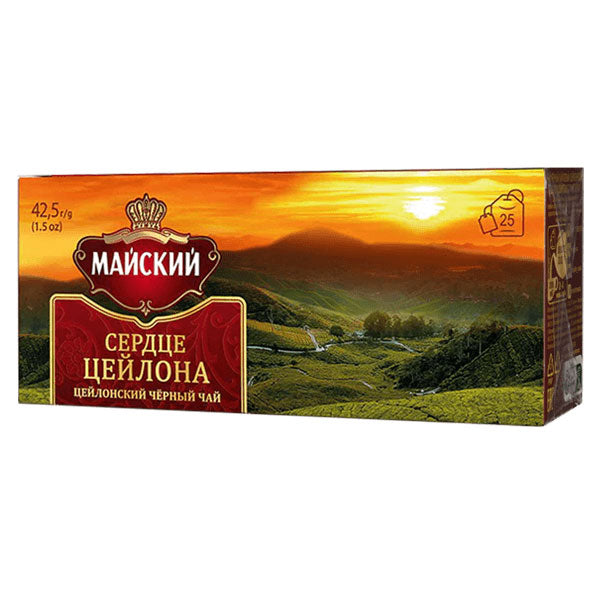 Чай «Черное сердце Цейлона» – 25 пакетиков